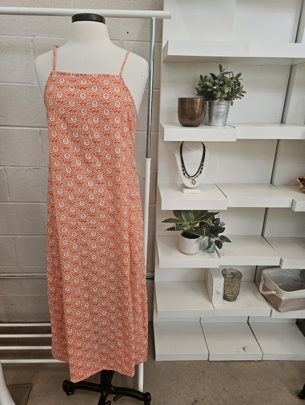 Organic Cotton Daisy Print Dress